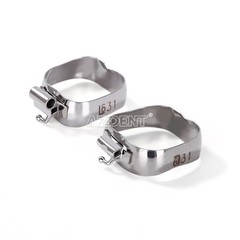 AZDENT Dental Ortho Bands with Buccal Tubes Non-Conv 1st Molar MBT 022″ 16#-35#