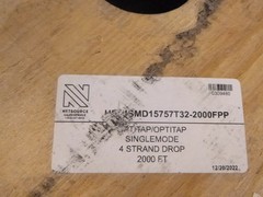 2000’NetSource Corning Optitap Single Mode 4 Strand Drop Fiber Optic Cable FTTx