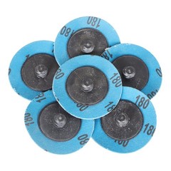 1/4 Holder Die Grinder Quick Change Disc 71PCS 2″ Roll Lock Sanding Discs Set W/