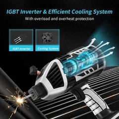 Saker Portable Electric Welding Machine,110V Portable Welder Handheld with IG