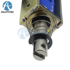 1-10PCS JF-0530B DC12V 300mA 5N/10mm Pull-Push-Type DC Solenoid Electromagnet