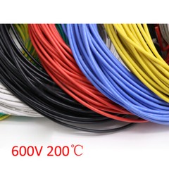UL3135 18/20/22AWG Stranded Wire Red or Black Ultra soft silicone power cord