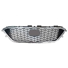 Front Upper Grille Chrome Honeycomb W/O Radar Hole 2015-2017 Sonata