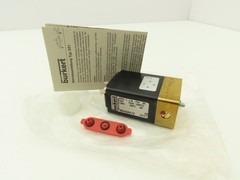 Burkert 0313 C 1/8 FKM BR Magnetic Solenoid Valve 120V 50/60 HZ 100PSI 00460472