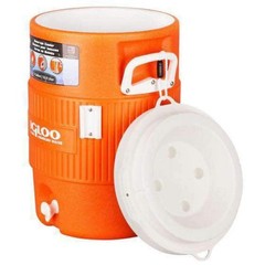 Igloo 10 Gallon Portable Sports Cooler Water Beverage Dispenser with Flat…