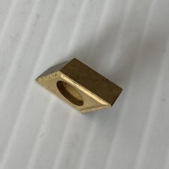 Carbide Insert Gold Qty 1 Diamond Shape New No Box
