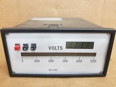 Weschler Instruments PH101 BarGraph Instrument 0-150vdc 120vac Scale 0 to 5250v
