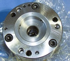New Bison 7-866-8040 3-Jaw Self-Centering 4″ Dia. Scroll Chuck, Plain Back