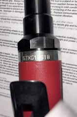 SIOUX STXG10S18 Extended Die Grinder 1 HP 18,000RPM 1/4″ COLLET Series 200