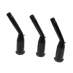 3-Pack Gas Can Spout Replacement Kit with Nozzles, Screw Collar & Vent Caps