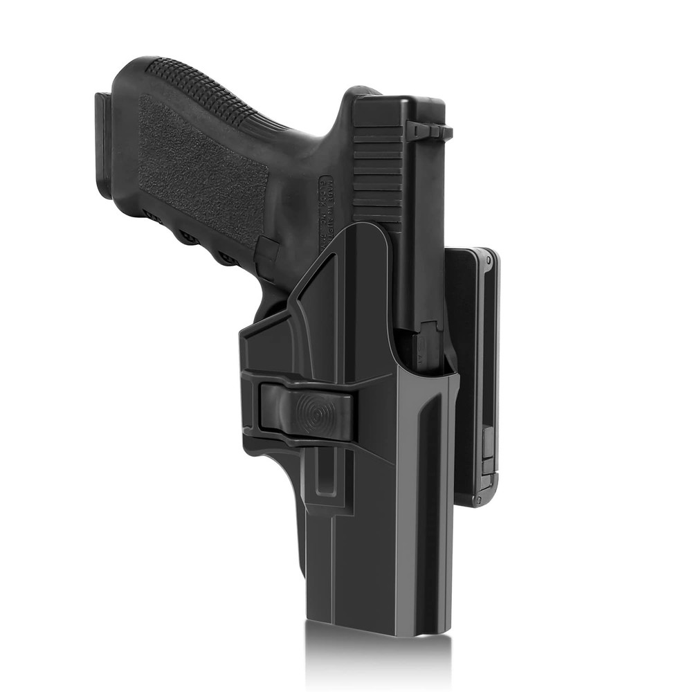 Glock 19 Holster, OWB Polymer Holster for Glock 19, 19X, 44, 45 (Gen 1-5), Gl…