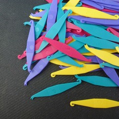 100Pcs Dental Orthodontic Elastic Placer For Braces–Elastic Rubber Band Placers