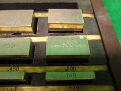 Vintage Starrett Webber Model SCS81A Gage Block Set 81 Pieces CROBLOX