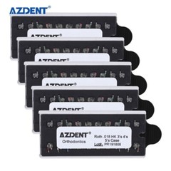 AZDENT Dental Ortho Monoblock Brackets Braces Mini Roth .018 Hooks 3-4-5