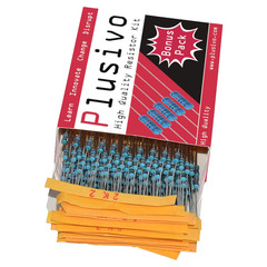 210Pc Transistor Assortment Kit PNP NPN BJT With 250Pc 1/4W Resistors Set