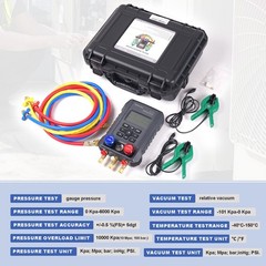 Rogvoc Digital Manifold Gauge Hvac Refrigerants Digital Ac Gauges Set 2