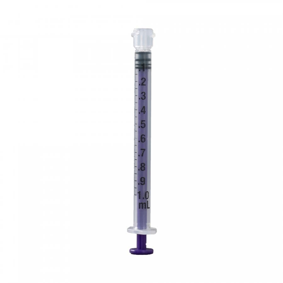 Vesco Medical ENFit Low Dose Enteral/Oral Syringe 1mL Blister Pack Sterile 200
