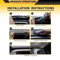 BMW E30 318i 325e 325i 325is 1984-1990 Black TPE Dashboard Cover