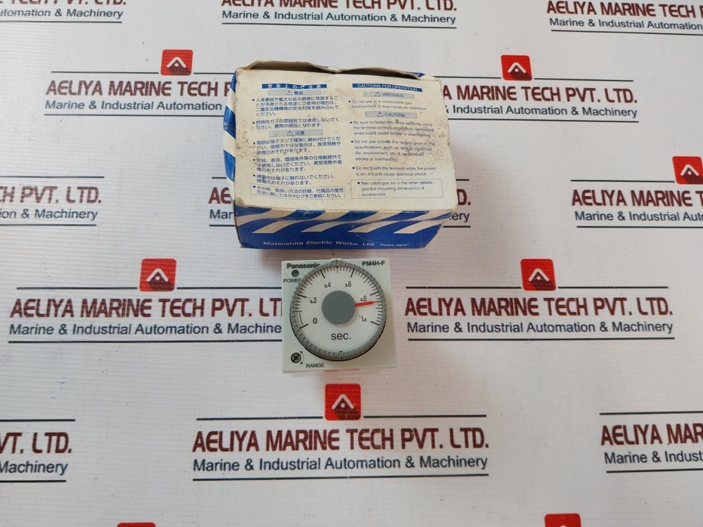 Panasonic PM4HF8R-S-AC120VW Off-Delay Timer 100-120V 50/60Hz