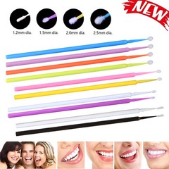 Micro Brushes Applicators Microbrush Dental (Regular,Fine,Super Fine) 10 colors