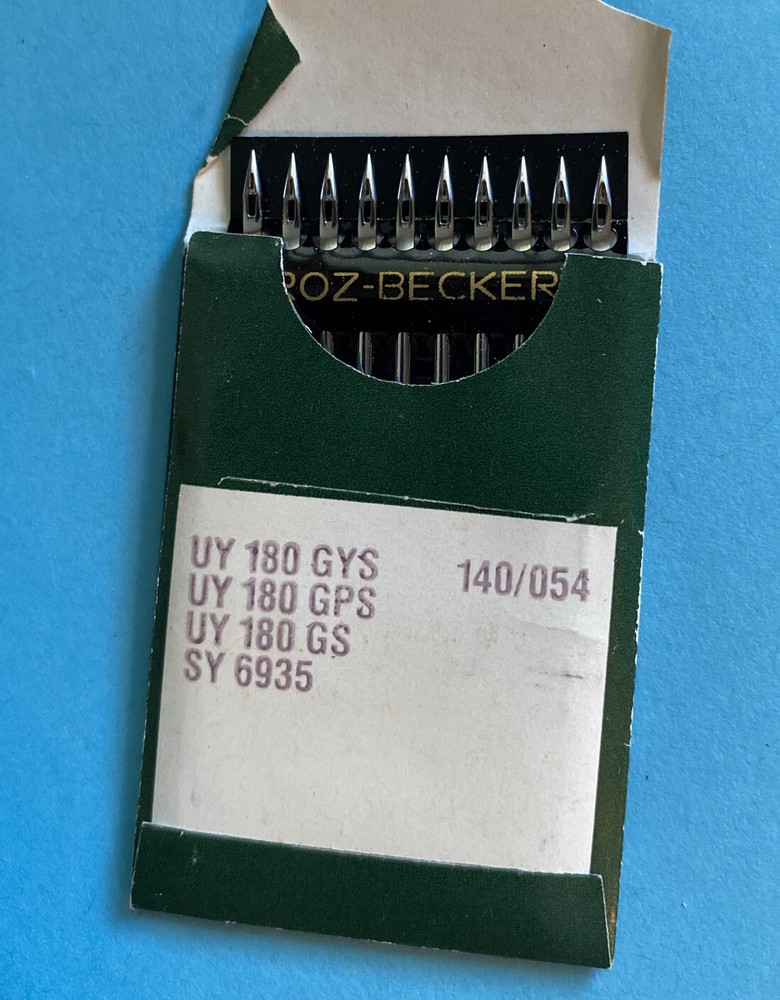 *NOS* UY180GYS 140/054-GROZ-BECKERT-SEWING NEEDLE (PK. OF 10) FREE SHIPPING*