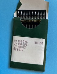 *NOS* UY180GYS 140/054-GROZ-BECKERT-SEWING NEEDLE (PK. OF 10) FREE SHIPPING*