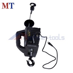 2-in-1 1100lbs Portable Electric Hoist Winch with Wired Remote Control 1500W