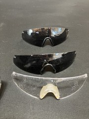 Revision Stingerhawk Frameless Safety Glasses Kit, Clear & Gray Lenses