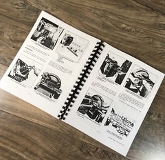 Massey Ferguson 200 200B Crawler Service Manual Repair Shop Workshop Dozer Load