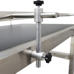 59″ Flat Belt Conveyor 31.4″ Wide Conveyor Machine load-bearing 55lbs Speed 18m