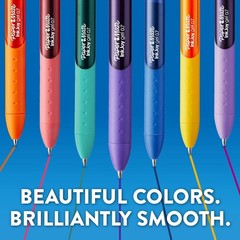 InkJoy Black Gel Pens – 10 Count, 0.7mm Medium Point, Comfort Grip, Fast Dry