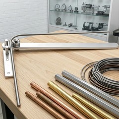 Manual Rebar Bender Steel Wire Tubing Rod Forming Tool for Workbench Use