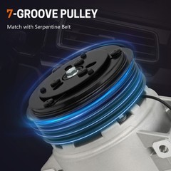 AC Compressor for Nissan Pathfinder NV1500 NV2500 V6 4.0L 92600ZL90B 92600ZT00A