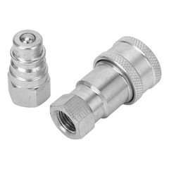 Hydraulic Quick Coupler Male And Female 1/4in NPT Quick Connect Fittings