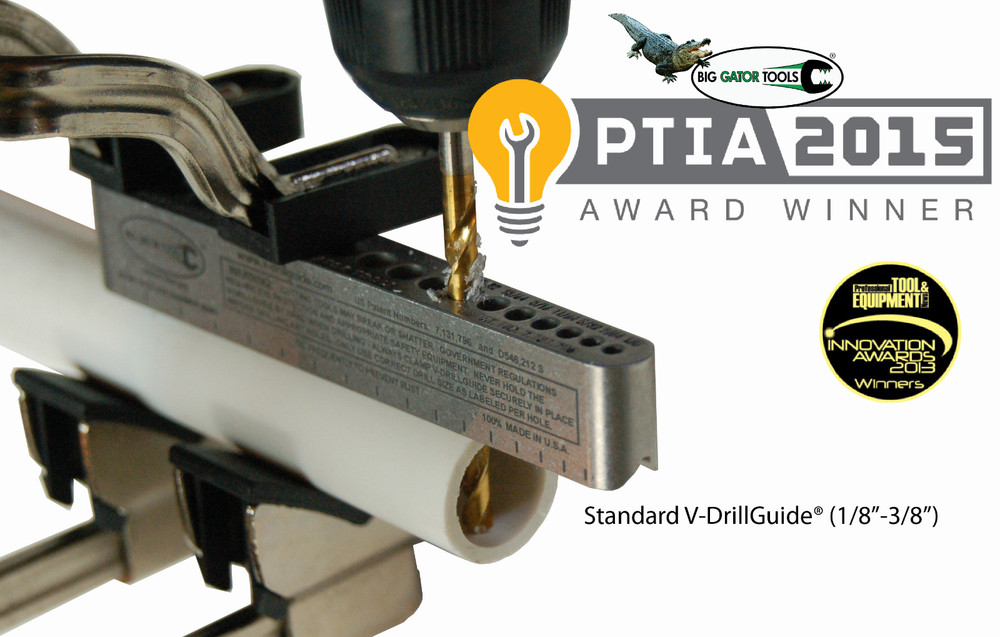 Drill Block – 17 holes – comparable to a portable drill press – drill anywhere!