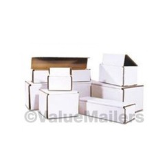 100 – 10 x 2 x 2 White Corrugated Shipping Mailer Packing Box Boxes