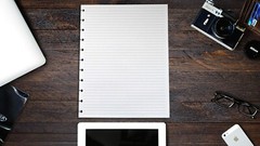 Letter Size Lined Paper Refill – 250 Sheets, 8.5×11 in, 100 GSM, 11 Disc Note…