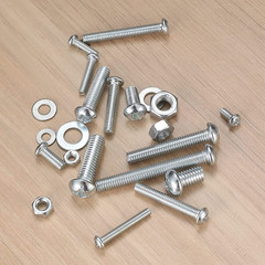 1080 Pcs Screws Bolts & Nuts Assortment Kit Metric Machine Pan Head Hex Phillips