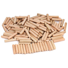 1000 PCS 5/16″ X 1 1/2″ Wooden Dowel Pins, Straight Dowel Rods Made of Hard Wood
