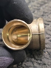 (QTY 25) Nibco 707-3-LF 3/4″ Lead-Free Forged DZR Bronze Solder Elbow Fittings