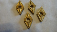 SANDVIK COROMANT Diamond Turning Insert, 55 Degree Grade AC3000 Assorted 15 Pcs