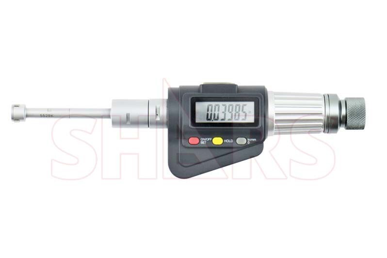 SHARS .394 – .472″ Electronic 3 point Internal Bore Micrometer .00005″ NEW R]