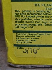 Palmetto 1367H 3/16 X 25 FT Packing Cord