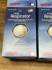 4 Pack Gerson 1730 Made In USA Particulate Respirator Mask 20 per box