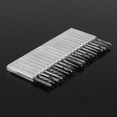20 Pcs/set Dental Tungsten Carbide Cutter Rotary For Dremel 3*3mm Tool Drill Bit