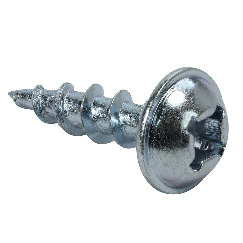 100 Pack #8 X 5/8″ Screws Phillips Square Drive Washer Head Wood Coarse Thread