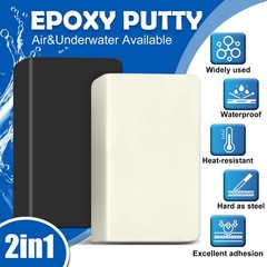 Epoxy Putty – 12oz Fast Repair Multipurpose Clay, Strong Adhesion 12oz, Black