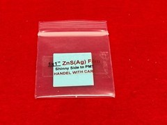 ZnS(Ag) over Thin Film Polyester 1×1″ Alpha Radiation Detection Spinthariscope