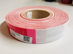 3M DOT-C2 Approved Reflective Conspicuity Tape • Red/White • 2” X 150’ • 983-326