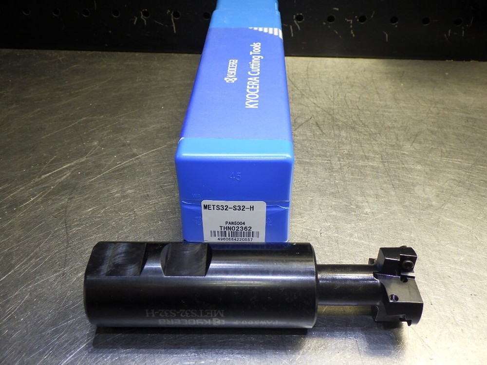 Kyocera / SGS 32mm Coolant Thru 2 Flute Indexable Endmill METS32S32H (LOC3567)